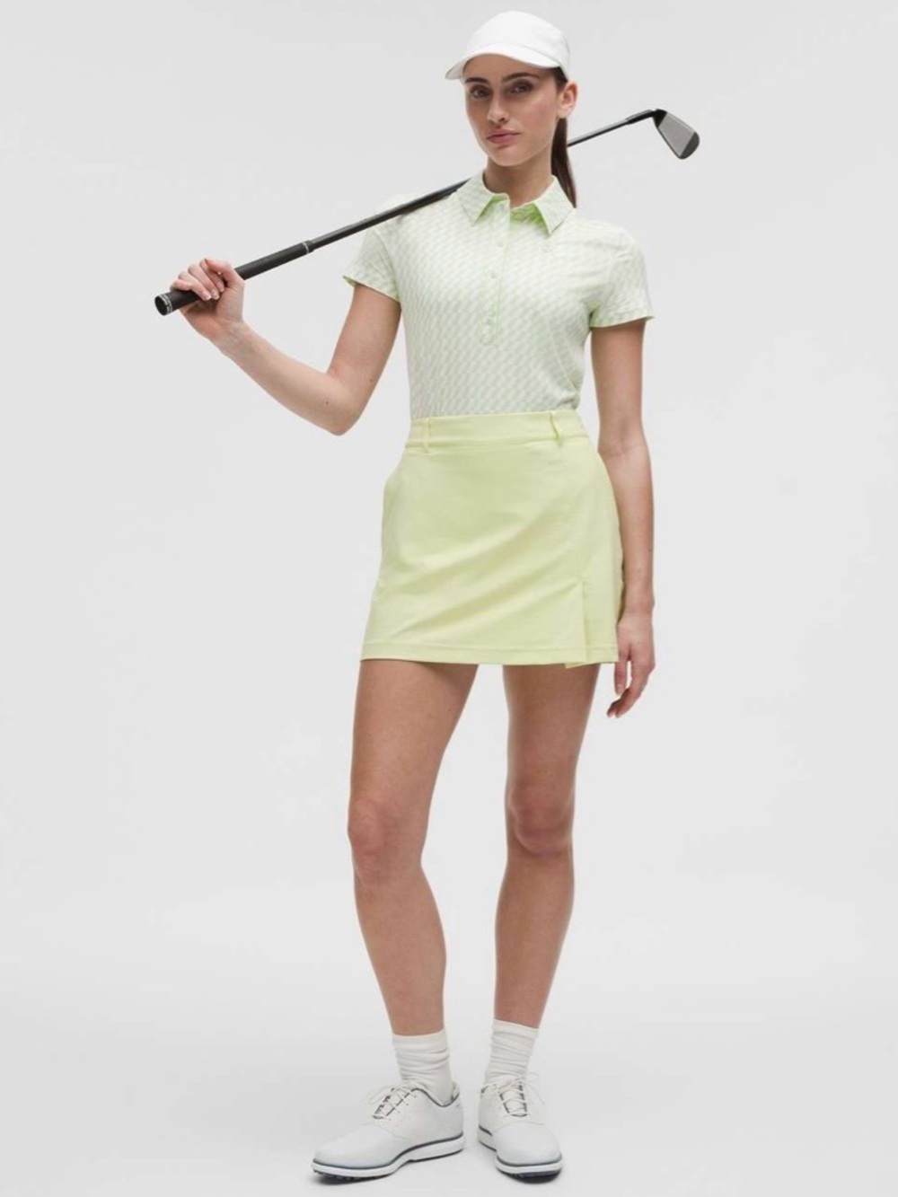 NWT Women’s Lululemon Stretch Twill Front Pleat Golf Skirt Size 32 Brand New